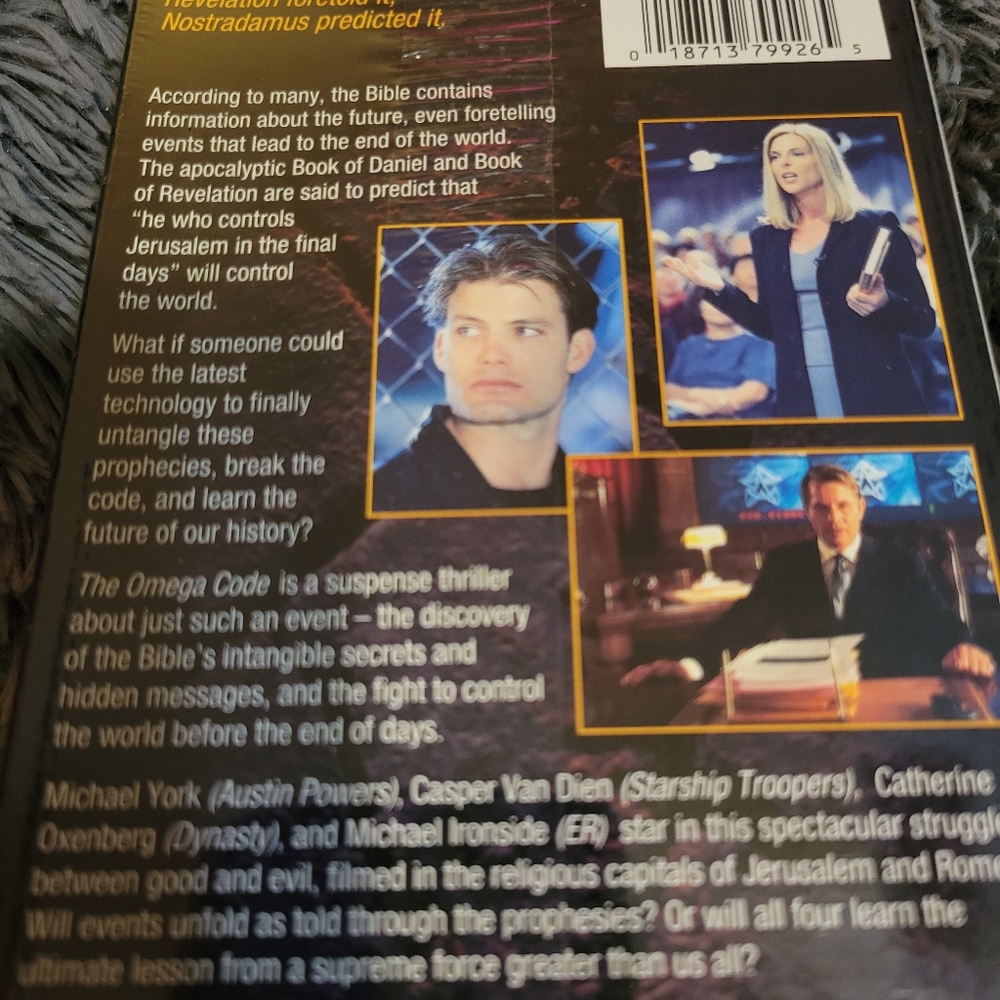 Omega Code (VHS, 1999) - Picture 7 of 7